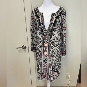 ALICE + OLIVIA Aztec Print Dress